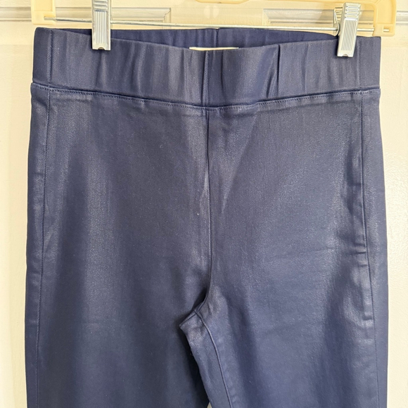 Women's L'AGENCE Pants, S/P, Navy straight leg - Picture 4 of 9